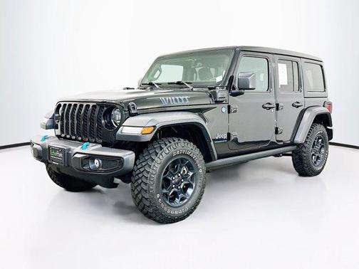 Black Clearcoat 2023 Jeep Wrangler 4xe Base