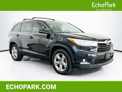 Attitude Black Metallic 2015 Toyota Highlander Limited Platinum