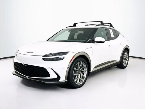 Alta White 2023 Genesis GV60 Advanced AWD