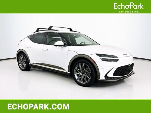 Alta White 2023 Genesis GV60 Advanced AWD