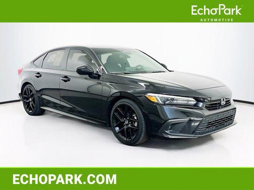 Crystal Black Pearl 2024 Honda Civic Sport