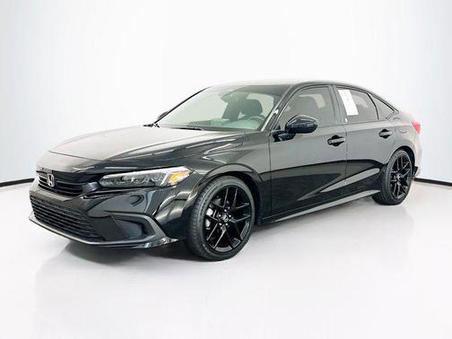 Crystal Black Pearl 2024 Honda Civic Sport