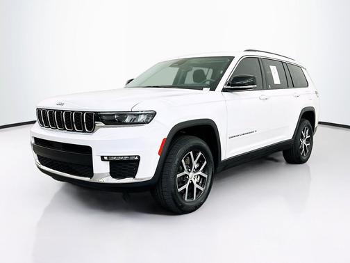 Bright White Clearcoat 2023 Jeep Grand Cherokee L Limited