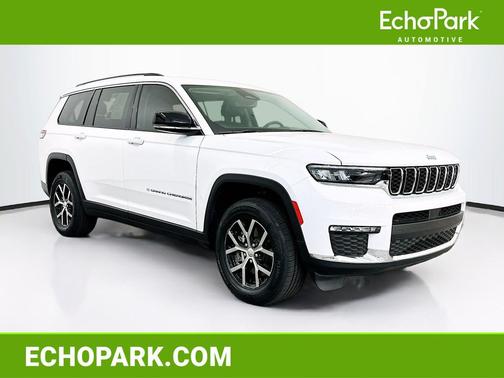 Bright White Clearcoat 2023 Jeep Grand Cherokee L Limited