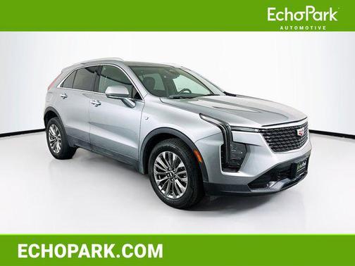 Argent Silver Metallic 2024 Cadillac XT4 Premium Luxury
