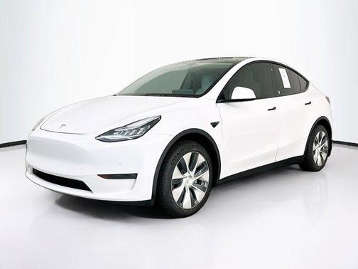 Pearl White Multi-Coat 2021 Tesla Model Y Long Range Dual Motor All-Wheel Drive