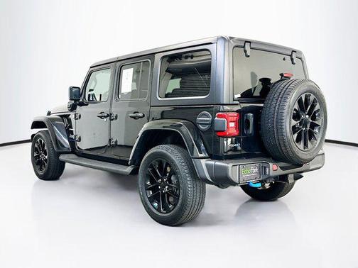 Black Clearcoat 2023 Jeep Wrangler 4xe Sahara