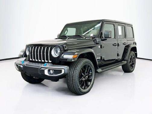 Black Clearcoat 2023 Jeep Wrangler 4xe Sahara