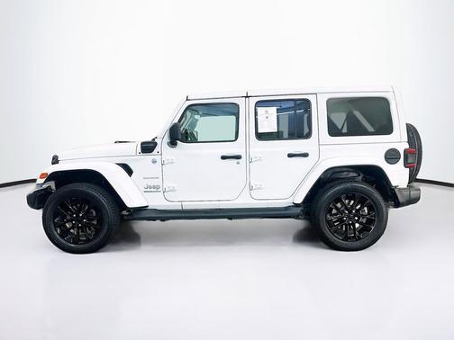 Bright White Clearcoat 2023 Jeep Wrangler 4xe Sahara
