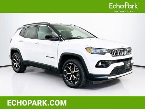 Bright White Clearcoat 2025 Jeep Compass Limited