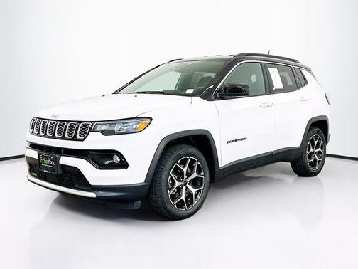 Bright White Clearcoat 2025 Jeep Compass Limited