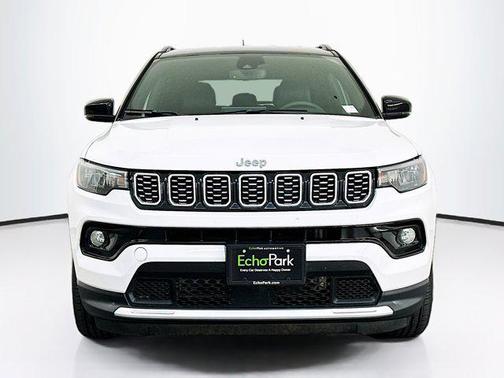 Bright White Clearcoat 2025 Jeep Compass Limited