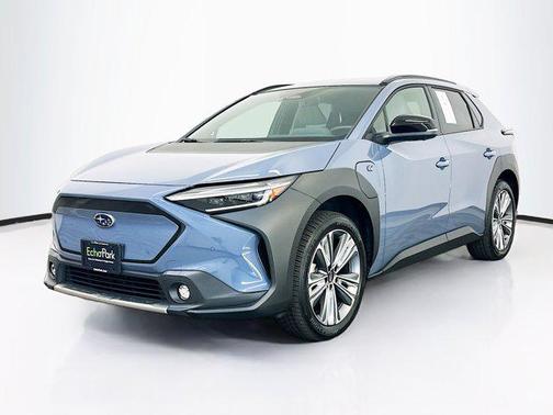 Harbor Mist Gray Pearl 2025 Subaru Solterra Limited