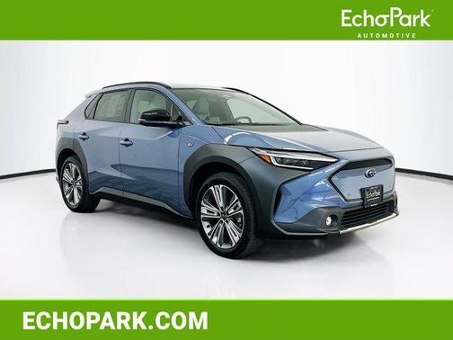 Harbor Mist Gray Pearl 2025 Subaru Solterra Limited