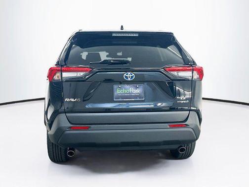 Midnight Black Metallic 2024 Toyota RAV4 Hybrid LE