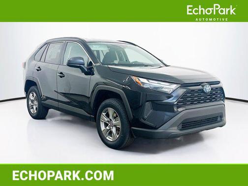 Midnight Black Metallic 2024 Toyota RAV4 Hybrid LE