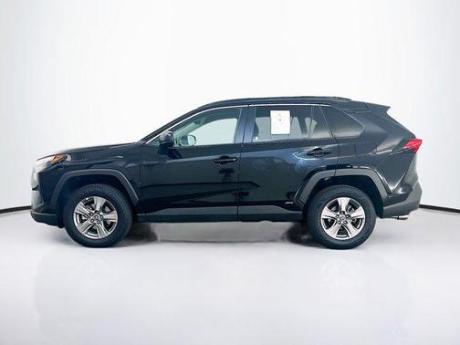 Midnight Black Metallic 2024 Toyota RAV4 Hybrid LE