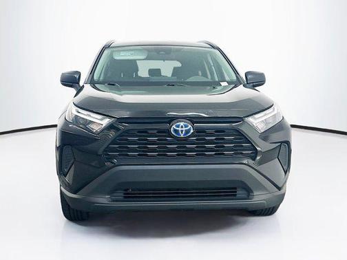 Midnight Black Metallic 2024 Toyota RAV4 Hybrid LE