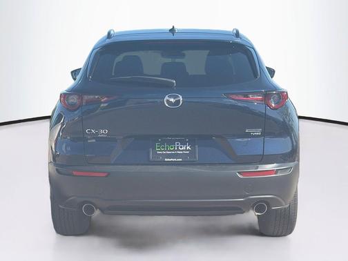 Deep Crystal Blue Mica 2025 Mazda CX-30 2.5 Turbo Premium Package