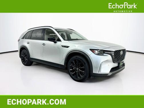 Sonic Silver 2025 Mazda CX-90 3.3 Turbo Premium Sport