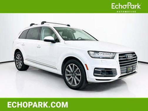 Glacier White Metallic 2018 Audi Q7 3.0T Prestige