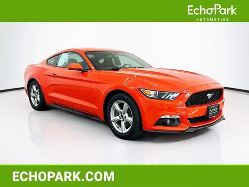 Black 2015 Ford Mustang EcoBoost
