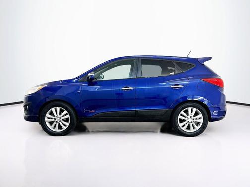Iris Blue 2012 Hyundai TUCSON Limited