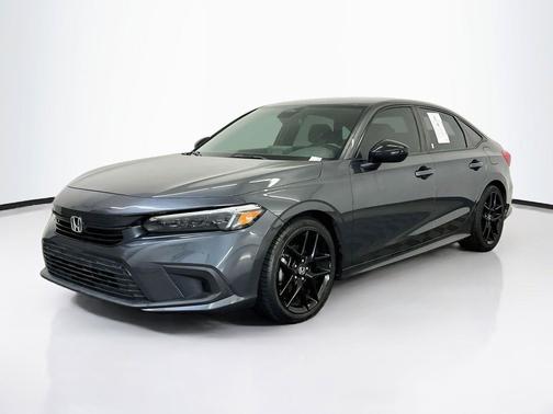Meteorite Gray Metallic 2022 Honda Civic Sport