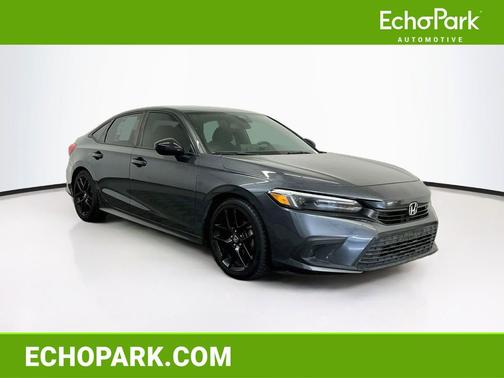 Meteorite Gray Metallic 2022 Honda Civic Sport