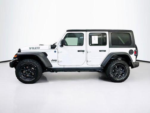 Bright White Clearcoat 2023 Jeep Wrangler 4xe Base