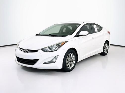 Pearl White 2014 Hyundai ELANTRA SE