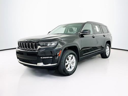 Diamond Black Crystal Pearlcoat 2023 Jeep Grand Cherokee L Limited