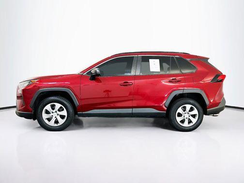 Ruby Flare Pearl 2021 Toyota RAV4 LE