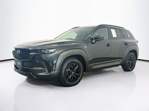 Jet Black Mica 2025 Mazda CX-50 Hybrid Premium Package