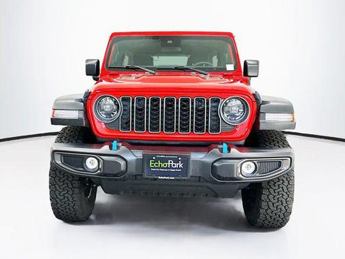 Firecracker Red Clearcoat 2025 Jeep Wrangler 4xe Rubicon