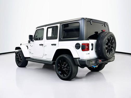 Bright White Clearcoat 2023 Jeep Wrangler 4xe Sahara
