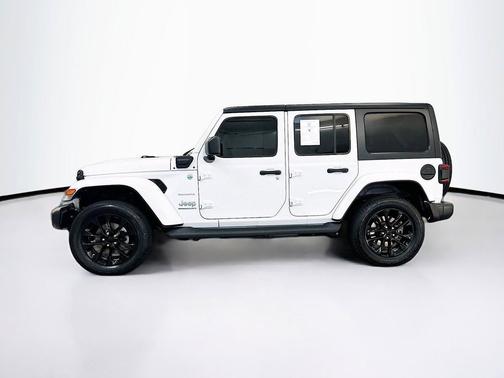 Bright White Clearcoat 2023 Jeep Wrangler 4xe Sahara