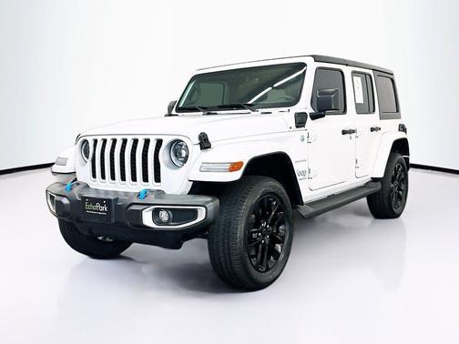 Bright White Clearcoat 2023 Jeep Wrangler 4xe Sahara