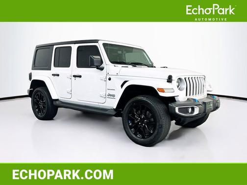 Bright White Clearcoat 2023 Jeep Wrangler 4xe Sahara