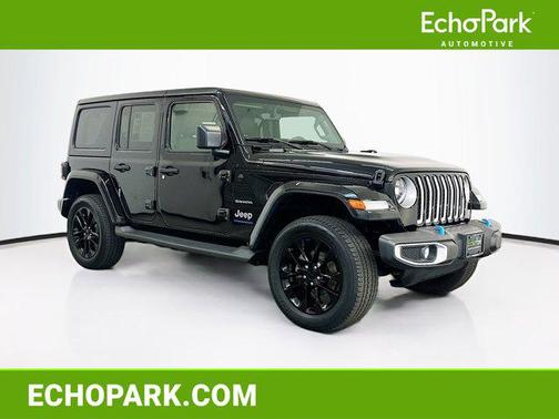 Black Clearcoat 2023 Jeep Wrangler 4xe Sahara