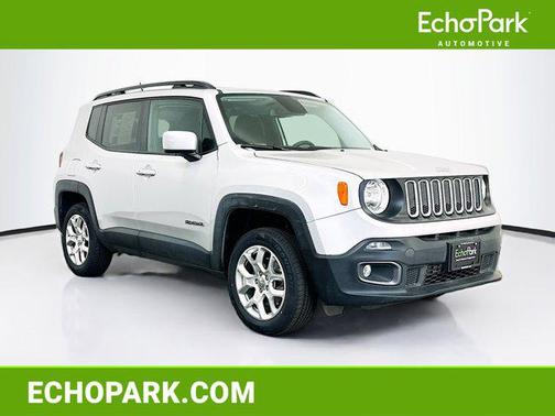 Glacier Metallic 2017 Jeep Renegade Latitude