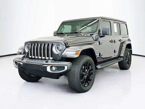 Granite Crystal Metallic Clearcoat 2021 Jeep Wrangler Unlimited 4xe Sahara