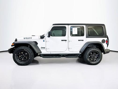 Bright White Clearcoat 2023 Jeep Wrangler 4xe Base