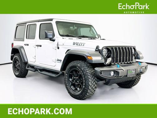 Bright White Clearcoat 2023 Jeep Wrangler 4xe Base