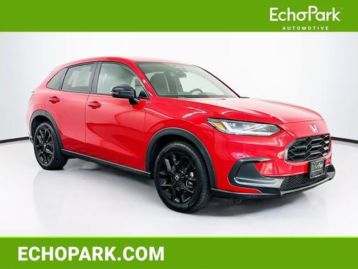 Milano Red 2024 Honda HR-V AWD Sport