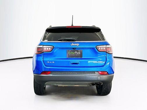 Laser Blue Pearlcoat 2018 Jeep Compass Limited