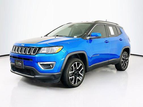 Laser Blue Pearlcoat 2018 Jeep Compass Limited