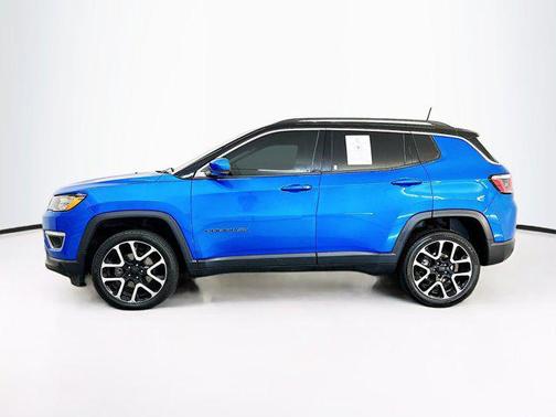 Laser Blue Pearlcoat 2018 Jeep Compass Limited