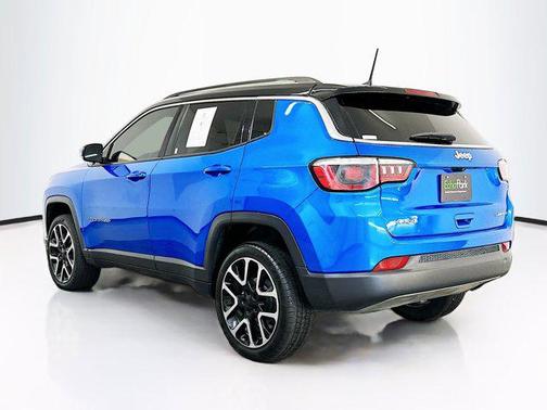 Laser Blue Pearlcoat 2018 Jeep Compass Limited
