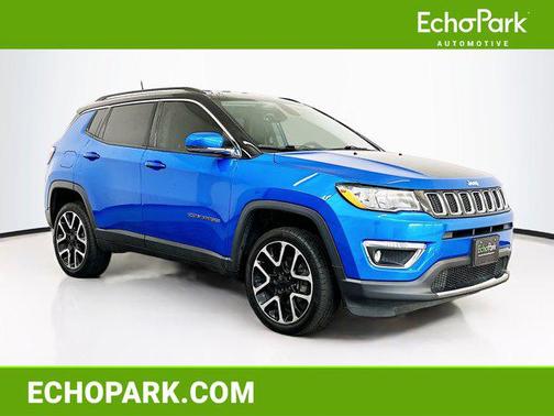 Laser Blue Pearlcoat 2018 Jeep Compass Limited